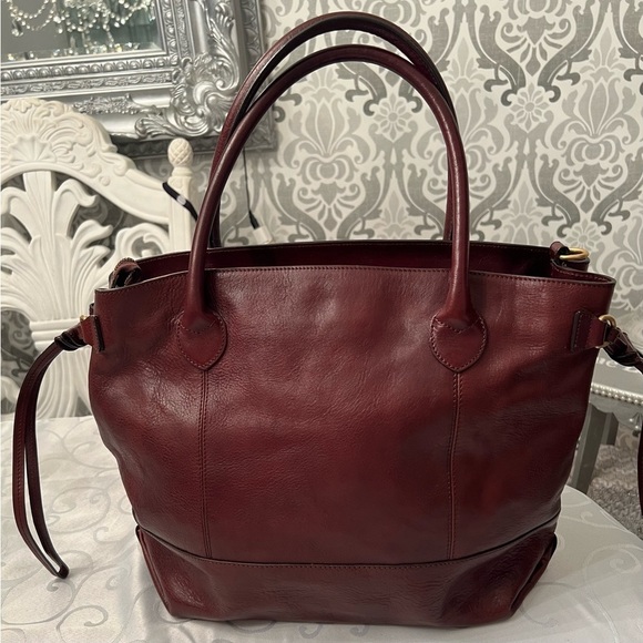 Massimo Dutti Handbags - 🍎Massimo Dutti Genuine Cow Leather Large Bag